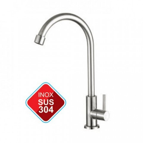 Vòi Rửa Chén Lạnh Inox 304