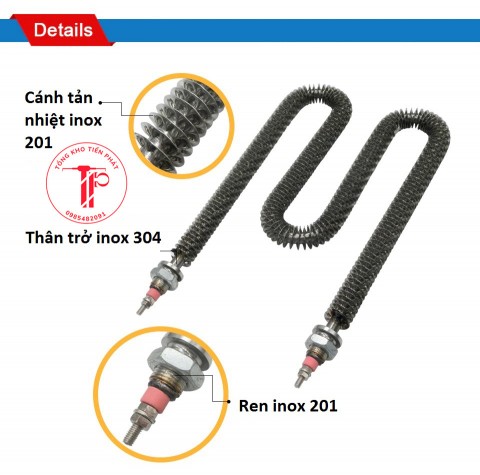 THANH NHIỆT SẤY KHÔ CÁNH TẢN CHỮ M